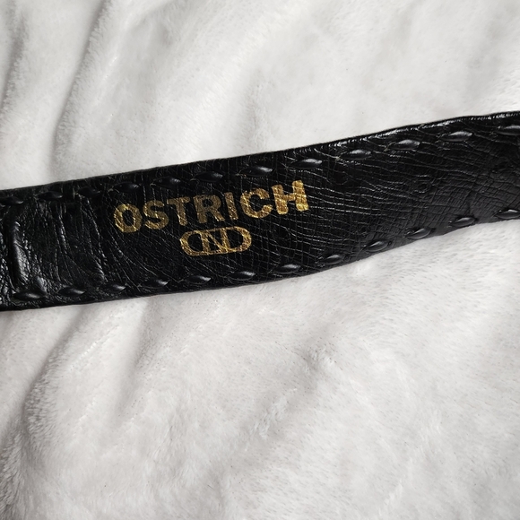 Host Pick Ostrich belt 🇮🇹 Italy size 30-33 - Picture 8 of 16